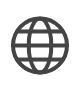 Globus-Symbol für Präsenz und Online-Kurse
